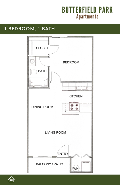floor plan photo of the palm on south padre island drive in corpus christi, tx
